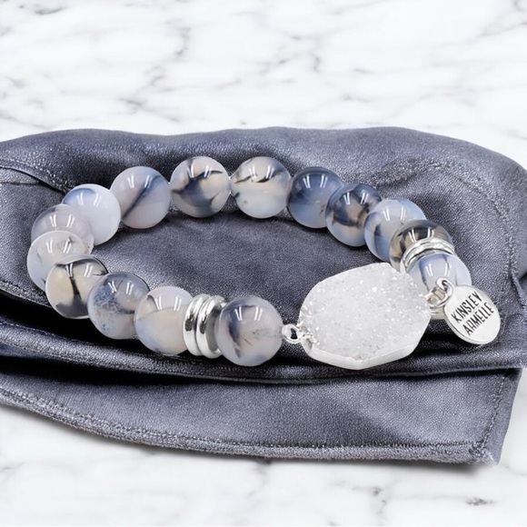Kinsley Armelle Jewelry - Kinsley Armelle Lunar Silver Bracelet